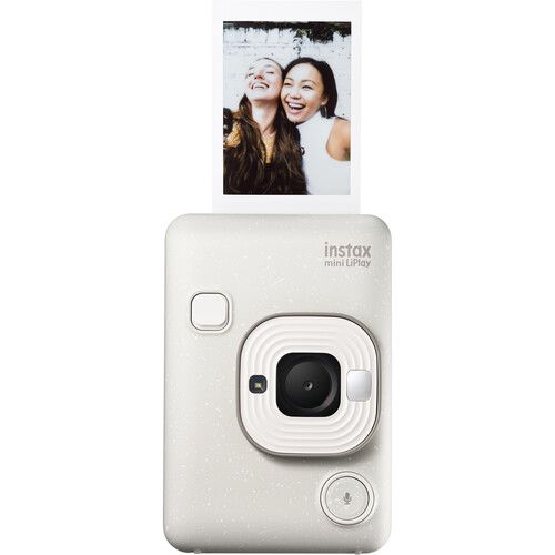 FUJIFILM Hybrid Instant Camera INSTAX MINI LiPlay 16835196 (Misty White)