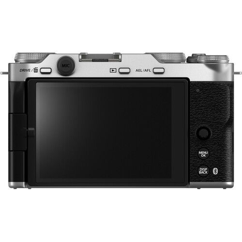 FUJIFILM Mirrorless Camera Kit 26.1MP APS-C X-mount X-M5 with XC15-45mm f/3.5-5.6 OIS PZ Lens 16900771 (Silver)