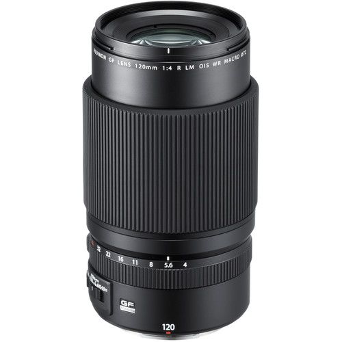 FUJIFILM Macro Prime Lens GF120mm f/4 Macro R LM OIS WR Medium Format G-mount 600018215