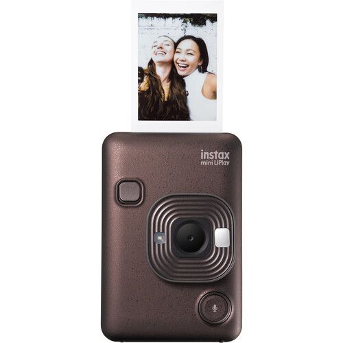 FUJIFILM Hybrid Instant Camera INSTAX MINI LiPlay 16835184 (Deep Bronze)