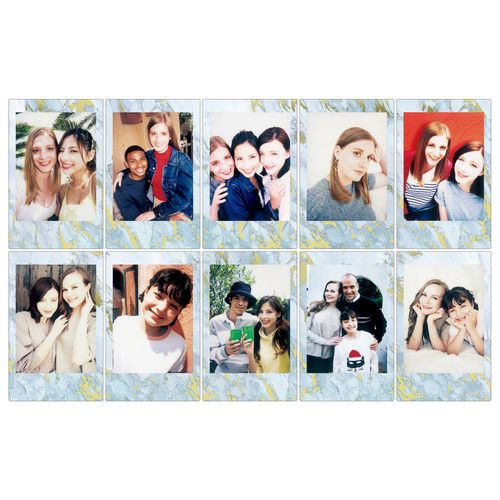 FUJIFILM INSTAX MINI Instant Film 10 Exposures 16656461 (Blue Marble)