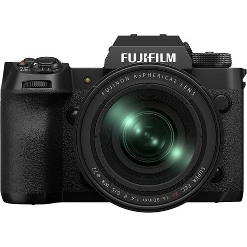 FUJIFILM Mirrorless Camera Kit 40MP APS-C X-mount X-H2 with XF16-80mm f/4 R OIS WR Lens 16781591