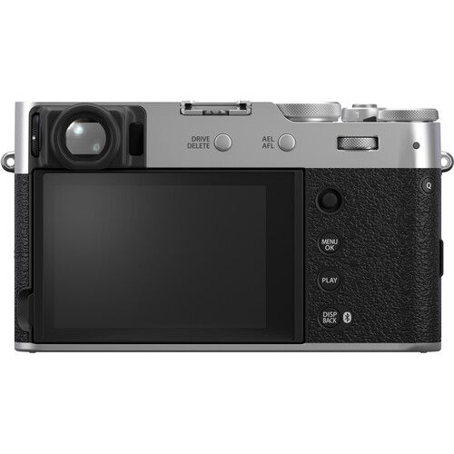 FUJIFILM Premium Compact Digital Camera 40.2MP Fixed 23mm f/2 APS-C X100VI 16821822 (Silver)