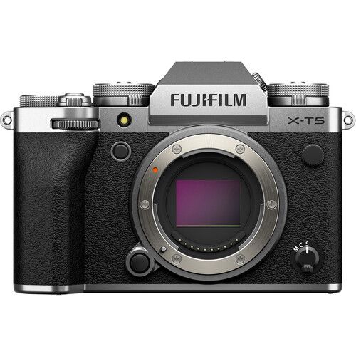 FUJIFILM Mirrorless Camera Body 40MP 4K60p APS-C X-T5 16782337 (Silver)
