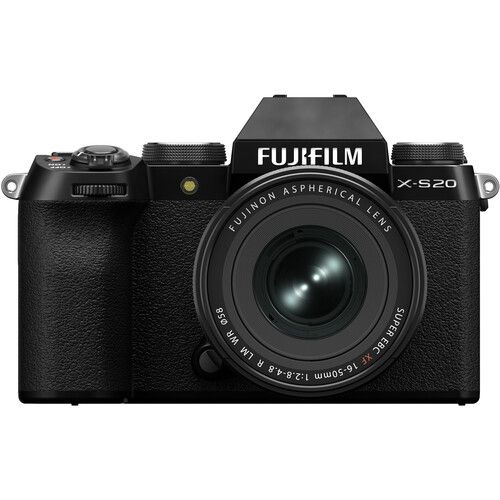 FUJIFILM Mirrorless Camera Kit 26.1MP APS-C X-mount X-S20 with XF16-50mm f/2.8-4.8 R LM WR Lens 16843155