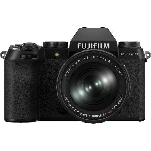 FUJIFILM Mirrorless Camera Kit 26.1MP APS-C X-mount X-S20 with XF18-55mm f/2.8-4 R LM OIS Lens 16782038