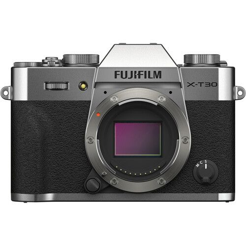 FUJIFILM Mirrorless Bodies 26.1MP X-Trans BSI 4k Video FHD240fps APS-C X-mount X-T30 II 16759641 (Silver)