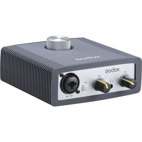 Godox USB Audio Interface 2-Channel AI2C with Gain Knob for Windows