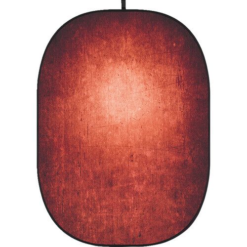 Godox Studio Collapsible Fabric Backdrop 5x6.5ft Abstract Texture 13 CBA-TA0013 (Textured Red)