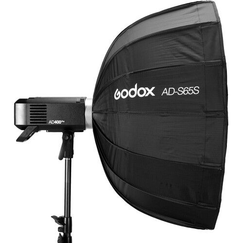 Godox Parabolic Softbox 65cm/25.6inch AD-S65S (Silver) for Photography Portrait