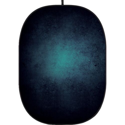 Godox Studio Collapsible Fabric Backdrop 5x6.5ft Abstract Texture 1 CBA-TA0001 (Textured Blue)