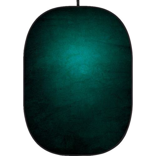 Godox Studio Collapsible Fabric Backdrop 5x6.5ft Abstract Texture 4 CBA-TA0004 (Textured Green)