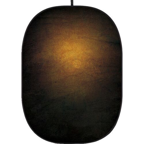 Godox Studio Collapsible Fabric Backdrop 5x6.5ft Abstract Texture 5 CBA-TA0005 (Textured Brown/Yellow)