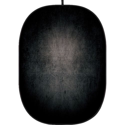 Godox Studio Collapsible Fabric Backdrop 5x6.5ft Abstract Texture 2 CBA-TA0002 (Textured Black)