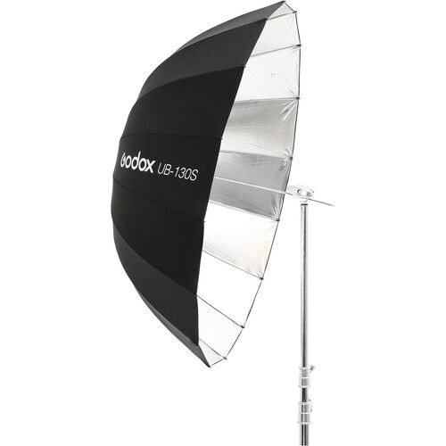 Godox Parabolic Reflector Umbrella 51inch UB-130S (Silver)