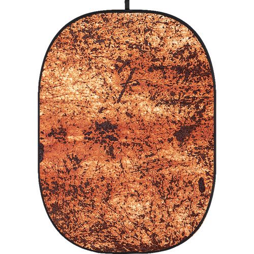 Godox Studio Collapsible Fabric Backdrop 5x6.5ft Rusty Wall 9 CBA-WR0009 (Grunge/Decay Brown)