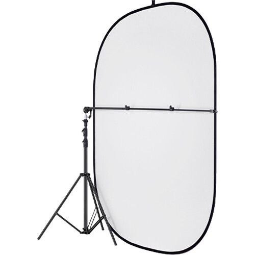 Godox Studio Collapsible Fabric Backdrop 5x6.5ft Rusty Wall 11 CBA-WR0011 (Grunge/Decay Black/Orange)