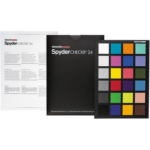 Datacolor Photography 24-Color Chart SpyderCHECKR Color SCK24