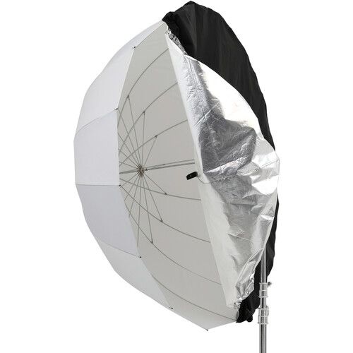 Godox Umbrella Diffuser for 130cm/51inch Parabolic Umbrellas DPU-130BS (Black-Silver)