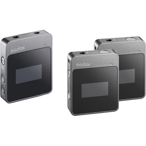 Godox Compact Wireless Microphone System 2-Person Movelink M2 for Cameras and Smartphones
