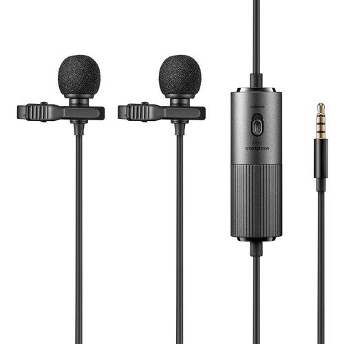 Godox Wired Lavalier Microphone Dual Omnidirectional LMD-40C