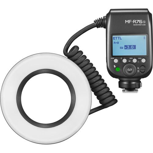 Godox TTL Macro Ring Flash LED 550W MF-R76S for Sony Godox TTL Macro Ring Flash LED 550W MF-R76S for Sony