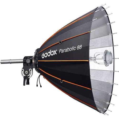 Godox Parabolic Softbox 88 Reflector Kit 35.4inch Quick-Setup Bowens Mount P88KIT