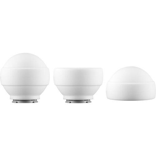 Godox Flash Diffuser Dome Kit ML-CD15 with 3 Adapters for Multiple Godox Lights