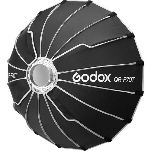 Godox Parabolic Softbox Quick Release 27.5inch Bowens Mount QR-P70T