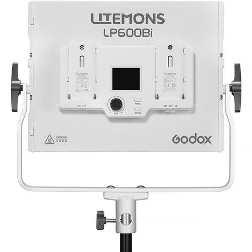 Godox LED Light Panel 60W Bi-Color with Barndoor LITEMONS LP600Bi