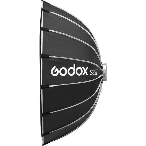Godox Umbrella Softbox 85cm/33.5inch Quick-Release with Grid and Reflector Disk S85T