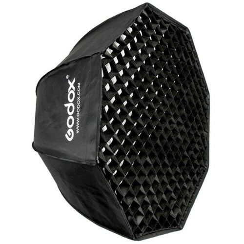Godox Umbrella Softbox 80cm Octagonal with Bowens Speed Ring and Grid SB-GUE80