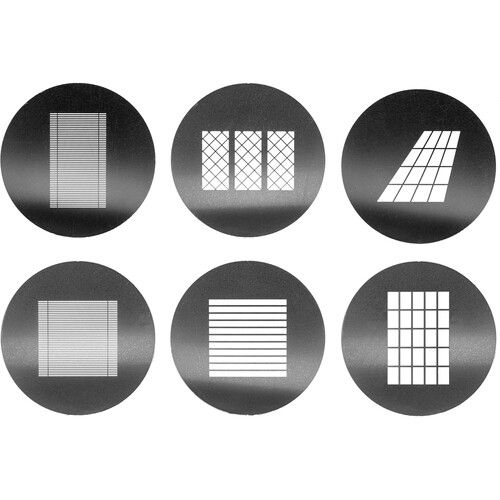 Godox Gobo Set 4 SA-09-004 for S30 Focusing LED Light