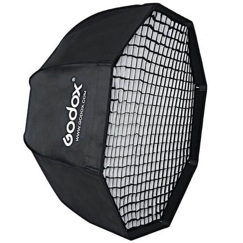 Godox Umbrella Softbox 95cm Octagonal with Bowens Speed Ring and Grid SB-GUE95