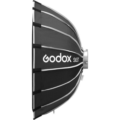 Godox Umbrella Softbox 65cm/25.6inch Quick-Release with Grid and Reflector Disc S65T