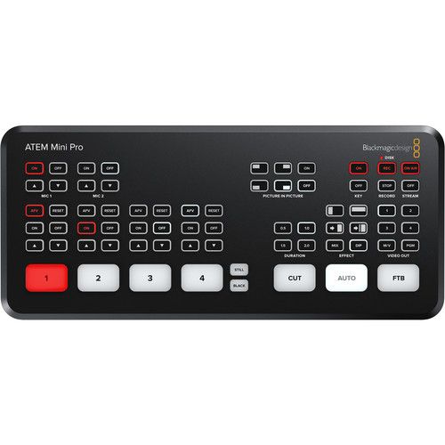 Blackmagic Design HDMI Live Stream Switcher 4-Input ATEM Mini Pro SWATEMMINIBPR