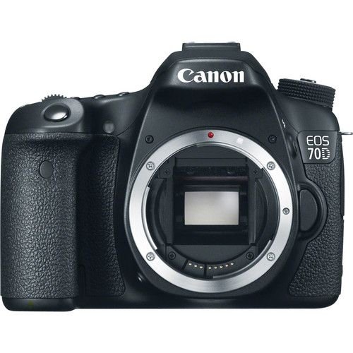 Canon DSLR Camera Body 20.2MP APS-C EOS 70D Dual Pixel CMOS AF 8469B002