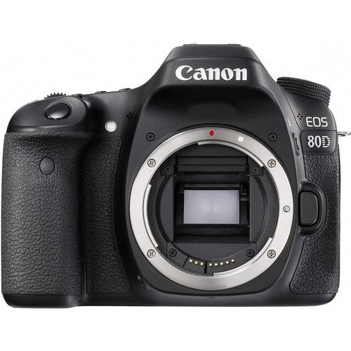 Canon DSLR Camera Body 24.2MP APS-C EOS 80D 1263C004