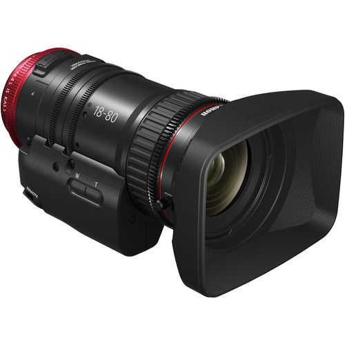 Canon Compact-Servo Cine Zoom Lens EF Mount CN-E18-80mm T4.4 L IS KAS S 1714C002