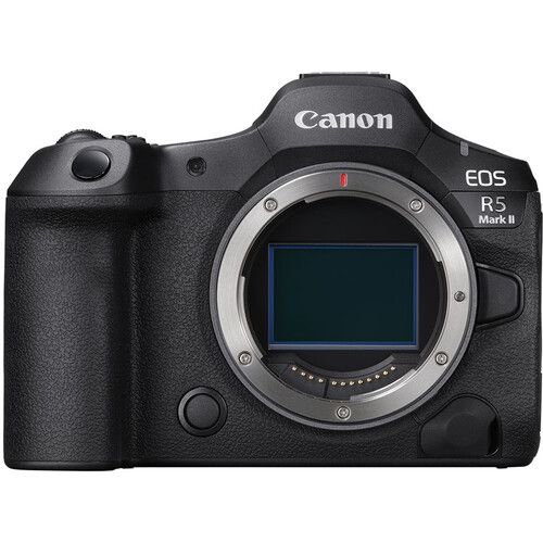 Canon Mirrorless Camera Body 45MP 8K RAW 4K120p Full-Frame RF EOS R5 Mark II 6536C002