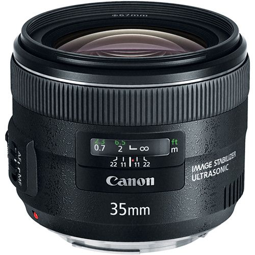 Canon Wide-Angle Prime Lens EF35mm f/2 IS USM 5178B002