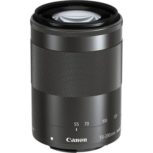 Canon Telephoto Zoom Lens EF-M55-200mm f/4.5-6.3 IS STM APS-C 9517B002