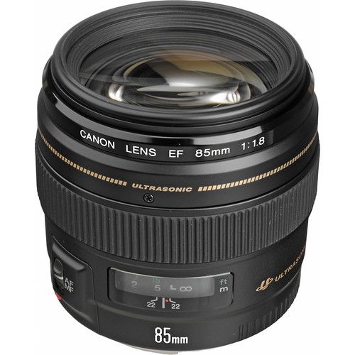 Canon Medium Telephoto Prime Lens EF85mm f/1.8 USM 2519A003