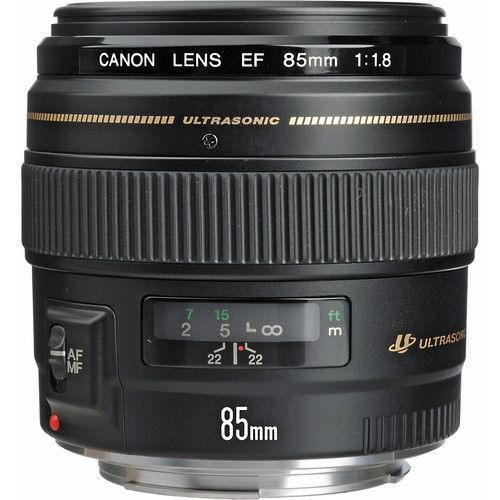 Canon Medium Telephoto Prime Lens EF85mm f/1.8 USM 2519A003