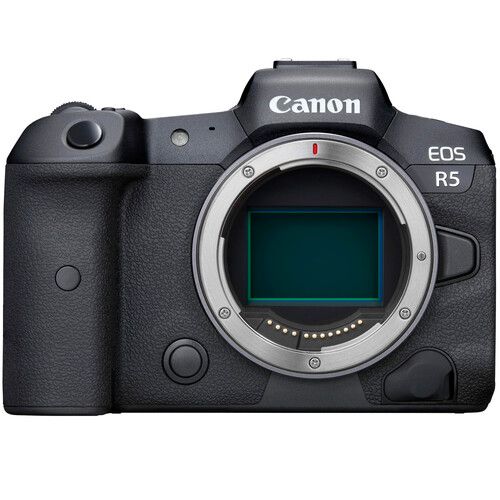 Canon Mirrorless Camera Body 45MP 8K RAW 4K120p Full-Frame EOS R5 4147C002