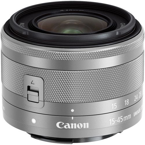 Canon Standard Zoom Lens EF-M15-45mm f/3.5-6.3 IS STM APS-C 0597C002