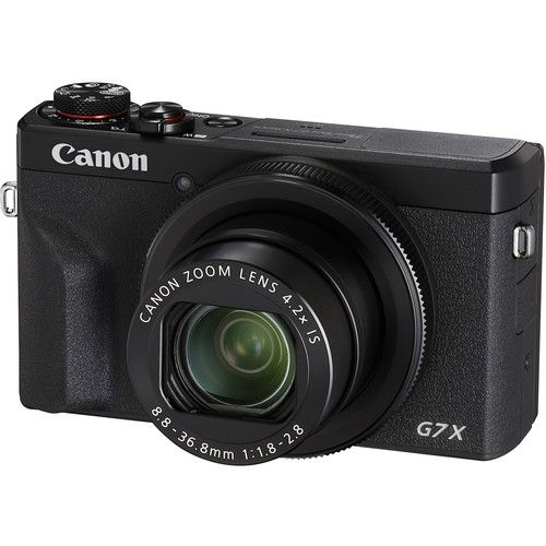 Canon Digital Compact Camera 20.1MP 4.2x Optical Zoom PowerShot G7 X Mark III 3637C001