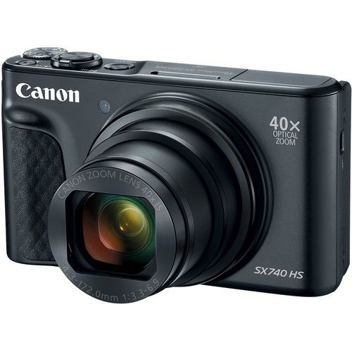 Canon Bridge Camera 20.3MP 40x Optical Zoom 4K Video PowerShot SX740 HS 2955C001