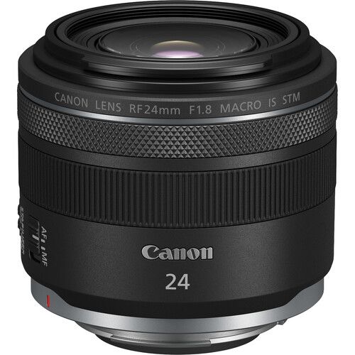 Canon Macro Prime Lens RF24mm f/1.8 Macro IS STM Wide-Angle 5668C002