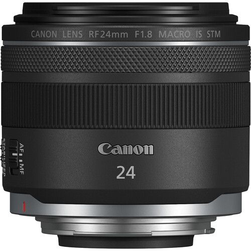 Canon Macro Prime Lens RF24mm f/1.8 Macro IS STM Wide-Angle 5668C002